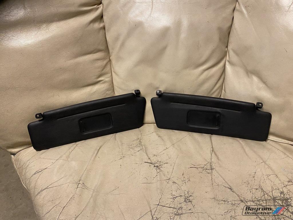 Bmw E36 cabrio zonnekleppen links rechts zwart 3-serie M3, Auto-onderdelen, Interieur en Bekleding, Gebruikt, -, -, Ophalen of Verzenden