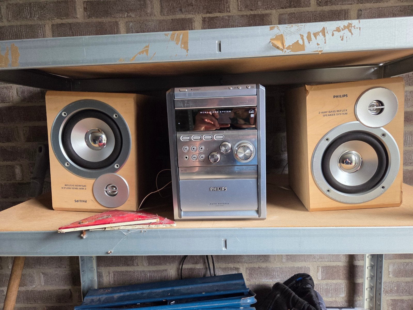 Philips Micro Hifi Systeem met CD-speler en Radio, Audio, Tv en Foto, Ophalen of Verzenden, Gebruikt, Radio, Met cd-speler