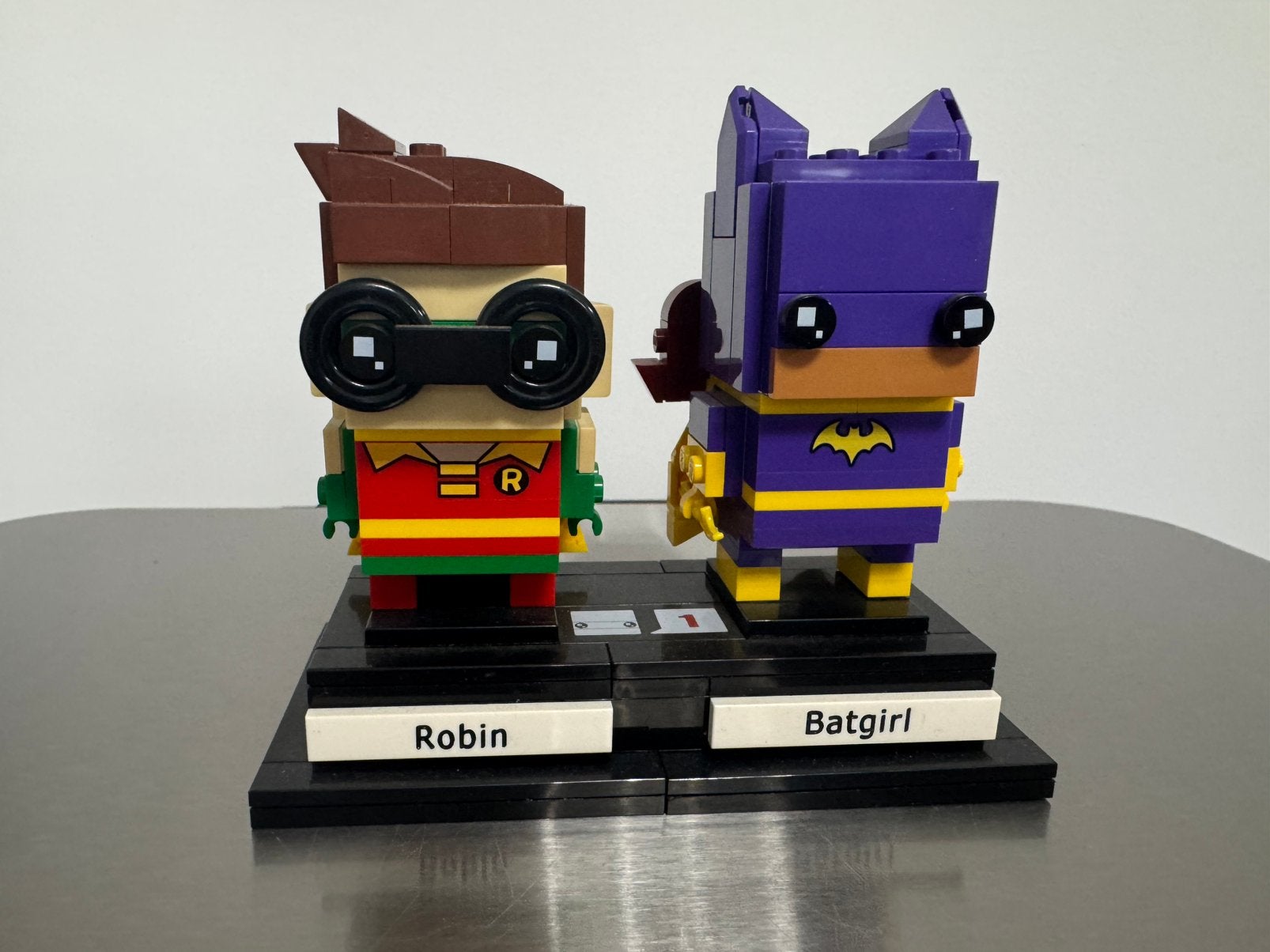 LEGO MOC BrickHeadz Robin & Batgirl, MOC (eigen creatie), BrickHeadz, Lego, Info@lego.nl