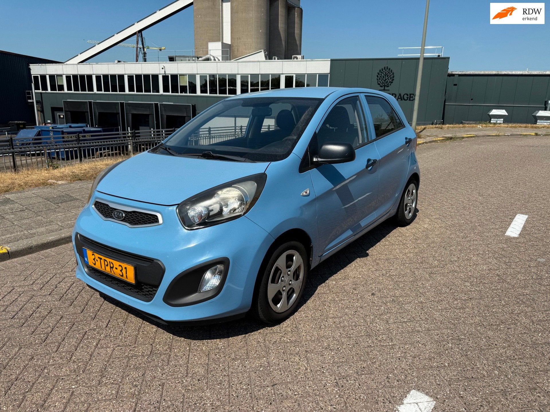 Kia Picanto 1.0 CVVT_5 DEURS NETTE AUTO, Voorwielaandrijving, Euro 5, Stof, Gebruikt
