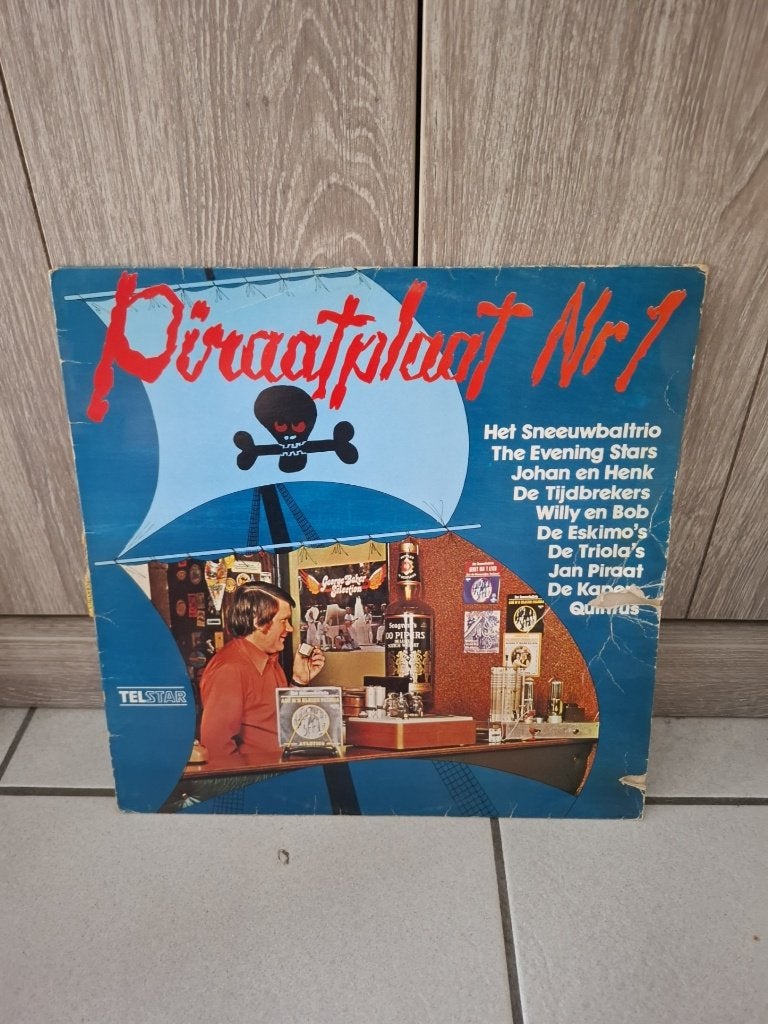 Piraten hits, Cd's en Dvd's, Vinyl | Nederlandstalig, Verzenden, Gebruikt, 12 inch, Levenslied of Smartlap