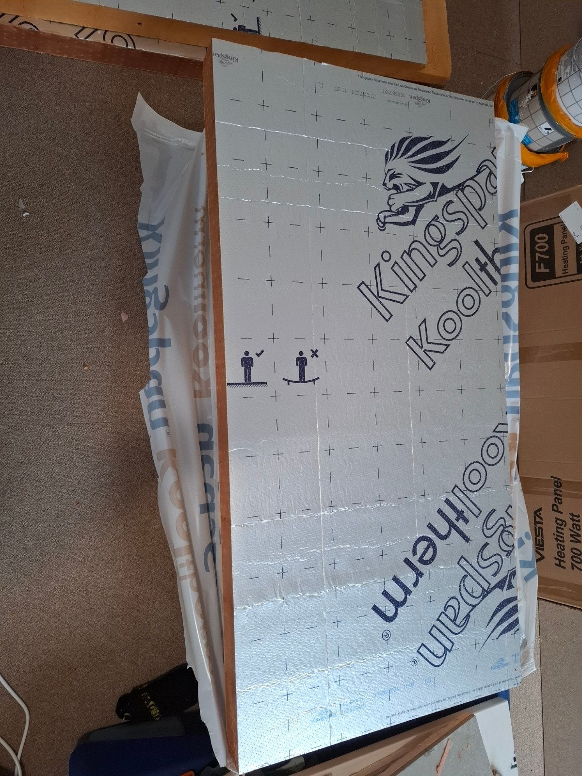 Kingspan Kooltherm isolatieplaten 70mm - 3m², Ophalen, 4 tot 8 cm, Gebruikt, Vloerisolatie