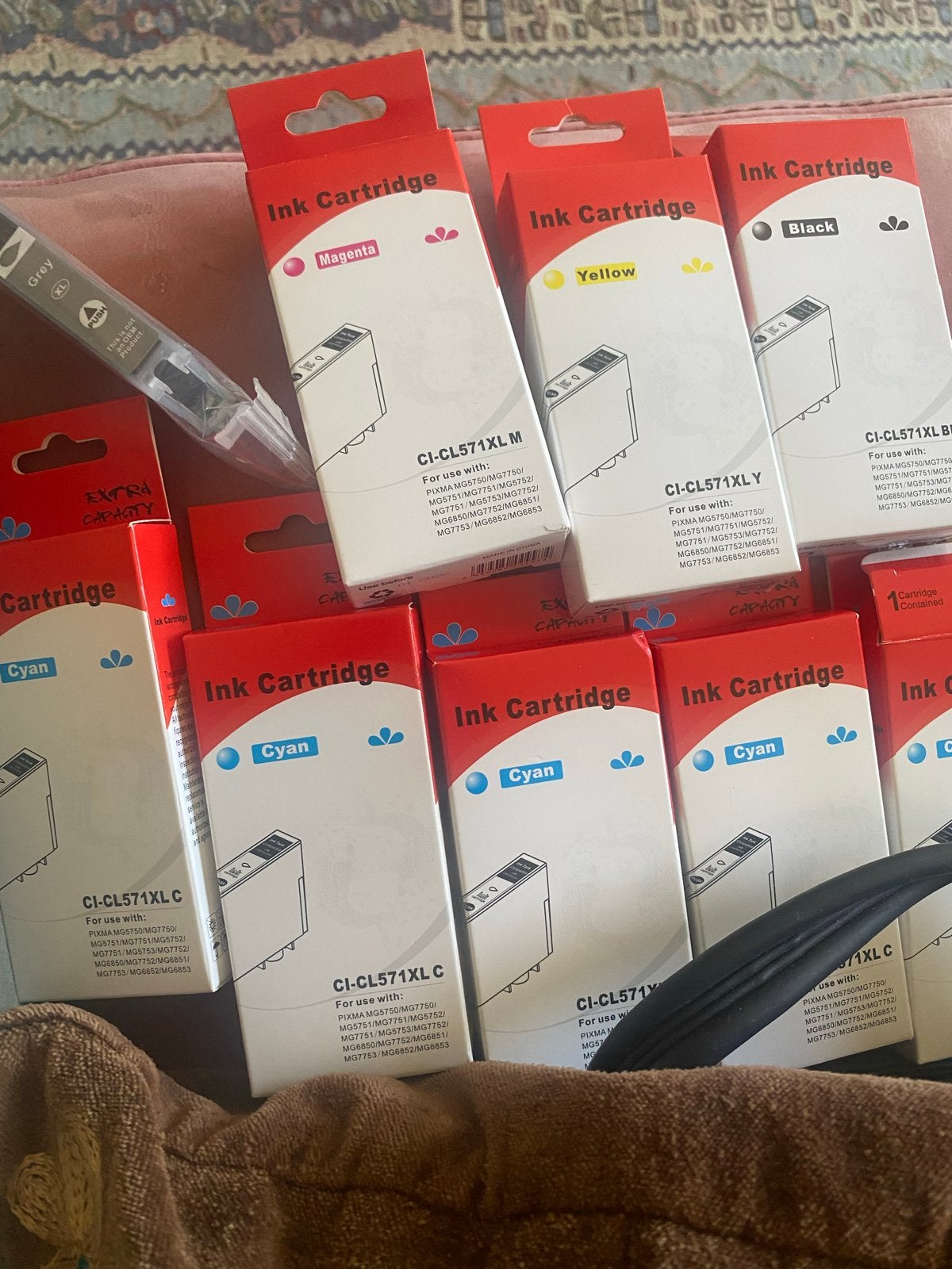 Inktcartridges cli571 voor Canon PIXMA (diverse kleuren), Computers en Software, Printers, Printer, Inkjetprinter, Ophalen of Verzenden