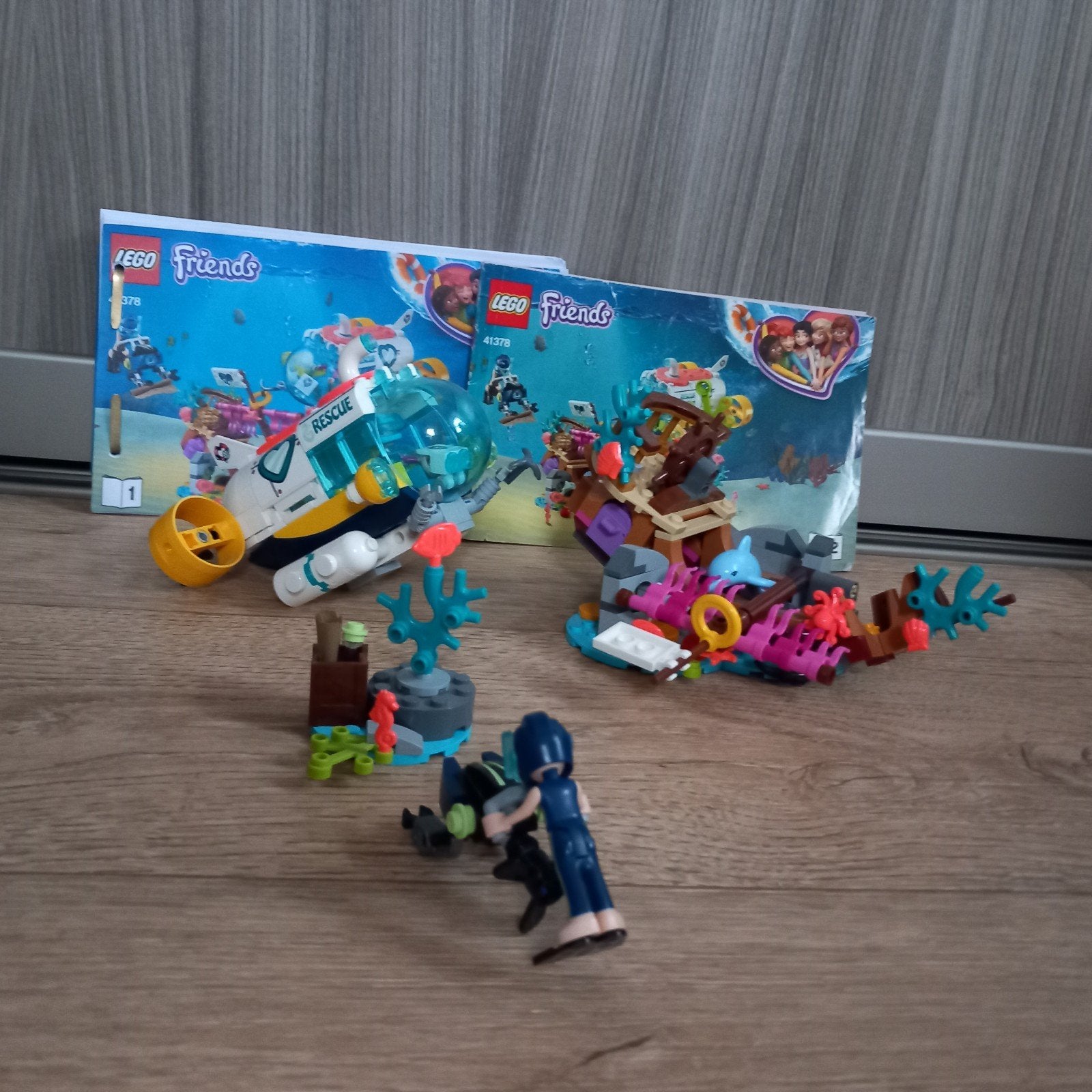 LEGO Friends 41378 Dolfijnen Redding Missie, Kinderen en Baby's, Speelgoed | Duplo en Lego, Ophalen of Verzenden, Zo goed als nieuw