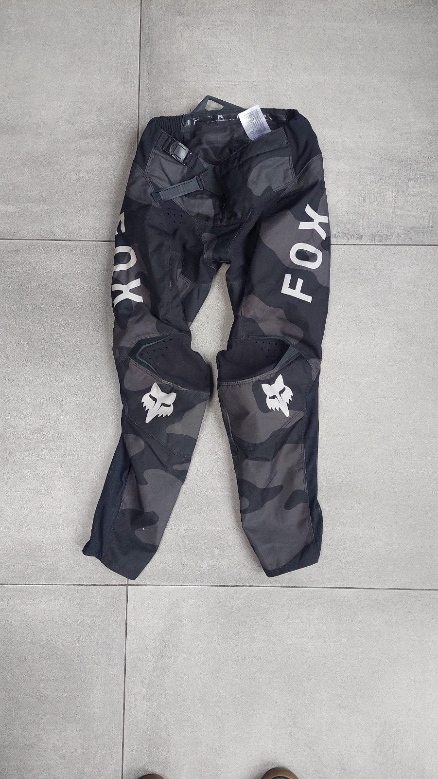 Fox Motocross Broek Camouflage Zwart/Grijs Y-26, Ophalen of Verzenden, Gebruikt, Kinderen, Onderkleding