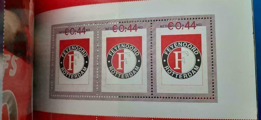 Persoonlijk Postzegelboekje 2 - Laat Feyenoord Zege(l)vieren, Verzenden, Na 1940, Postfris