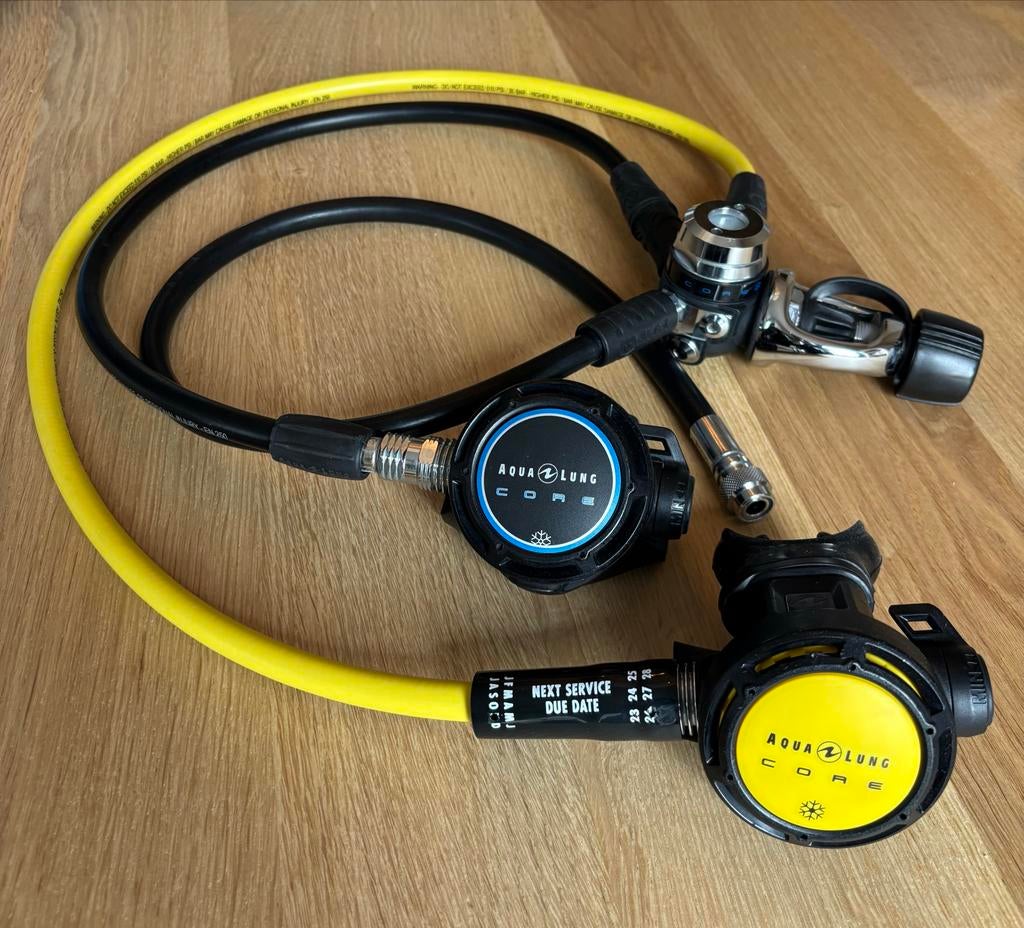 Aqualung Core ademautomaat set, octo,zgan, recent geserviced, Watersport en Boten, Duiken, Ophalen of Verzenden, Zo goed als nieuw