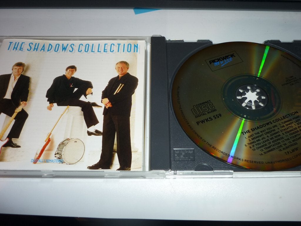 The Shadows Collection CD - Klassieke Rock Hits, Ophalen of Verzenden, Zo goed als nieuw, Inclusief boekje, Classic Rock