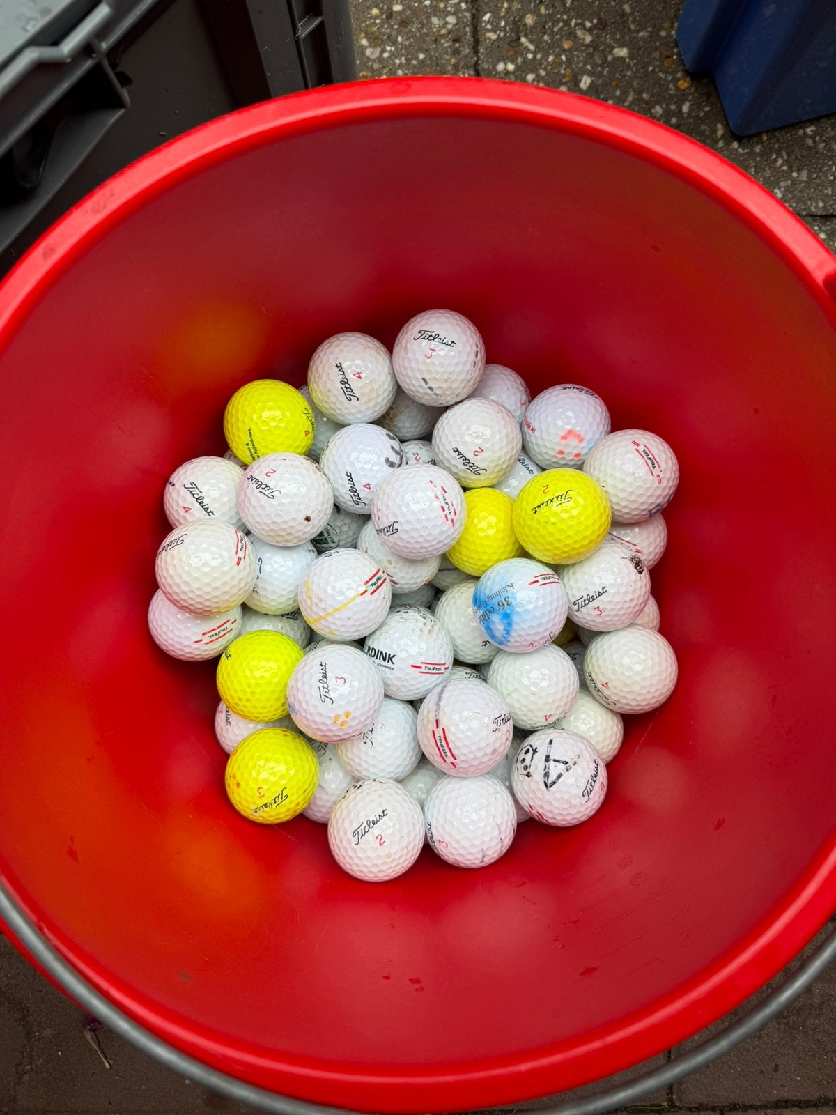 96 Titleist Trufeel golfballen, Overige merken, Gebruikt, Bal(len), 6603EB