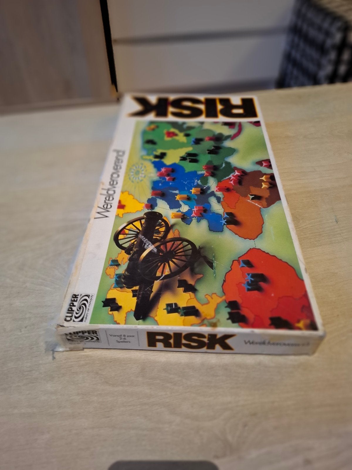 Risk Wereldveroverend! Bordspel - Klassieke Strategie, Info@clippergames.nl, Gebruikt, Clipper, Vijf spelers of meer