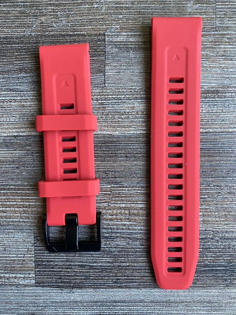 25021 Polsband Quickfit Garmin 22 of 26mm, nieuw, Garmin, Nieuw, Ophalen of Verzenden, X