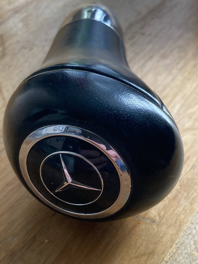 Lederen gear shift knob Automaat Mercedes B klasse, Ophalen of Verzenden, Gebruikt, Mercedes-Benz