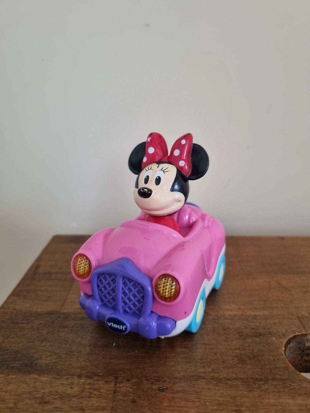 V-Tech Toet Toet Cabrio auto met Mini Mouse, Kinderen en Baby's, Speelgoed | Vtech, Ophalen of Verzenden, Gebruikt, 6 maanden tot 2 jaar