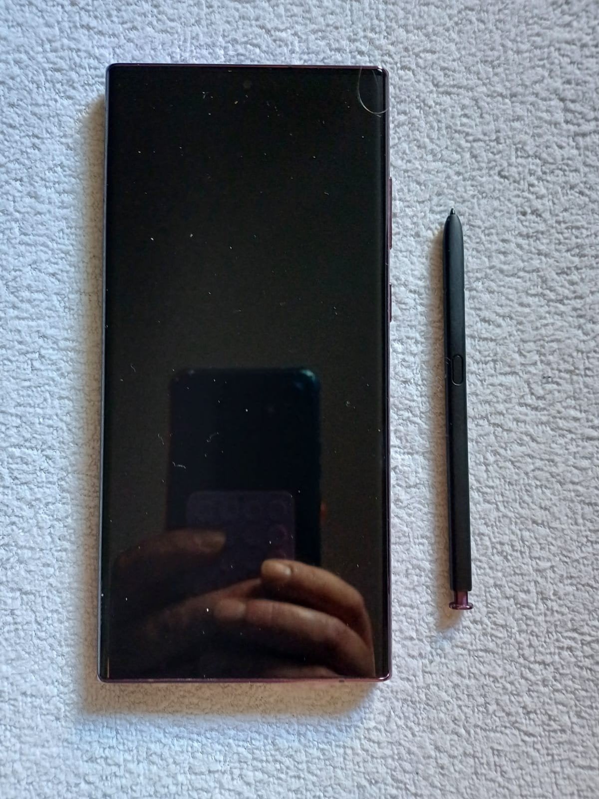samsung s22 Ultra zgan, Telecommunicatie, Mobiele telefoons | Samsung, Ophalen, Paars, Touchscreen, Zo goed als nieuw