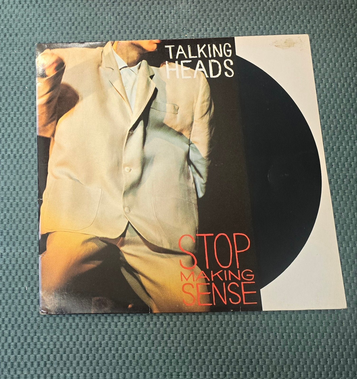 talking heads stop making sense lp Inclusief boekje, Cd's en Dvd's, Ophalen of Verzenden, Gebruikt, 12 inch, Poprock