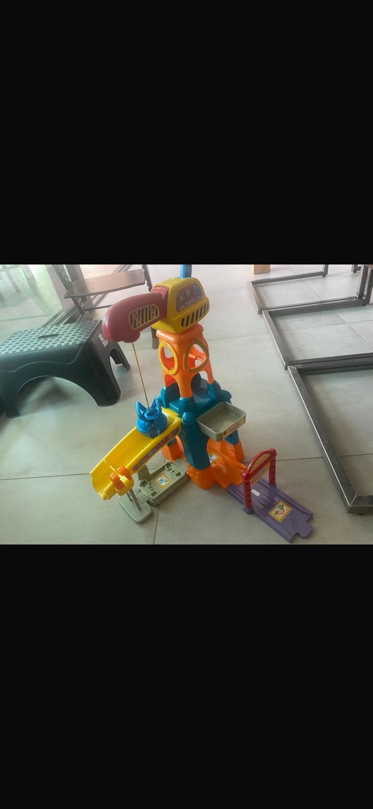 Toet toet race baan, Kinderen en Baby's, Speelgoed | Vtech, Ophalen, Zo goed als nieuw, 2 tot 4 jaar
