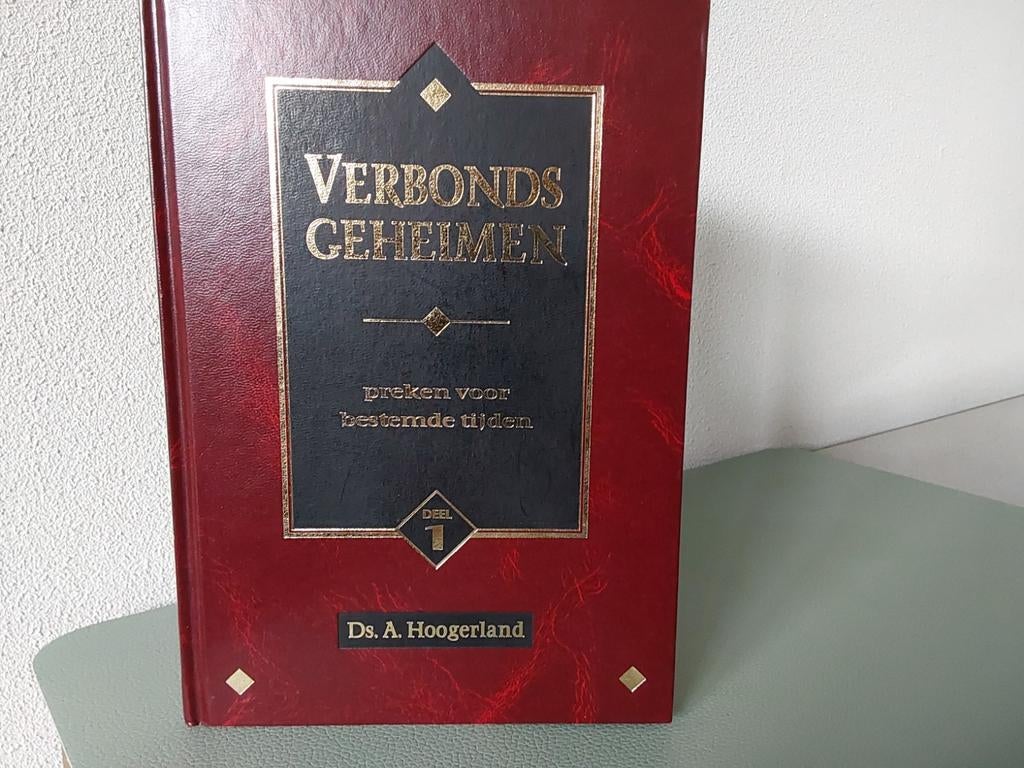 Verbonds geheimen 1/ Ds A. Hoogerland Ger. Gem., Boeken, Godsdienst en Theologie, Zo goed als nieuw, Ophalen of Verzenden