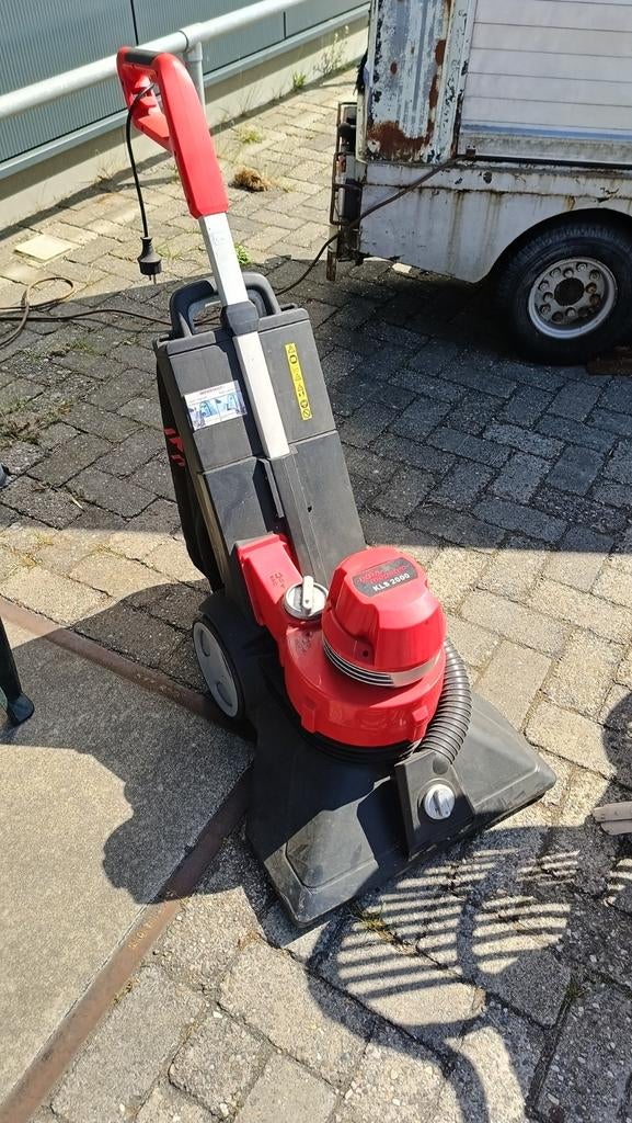 Krüger Megatec KLS 2000 Bladzuiger/Bladblazer, Gebruikt, Ophalen of Verzenden, Krüger Megatec, Elektrisch