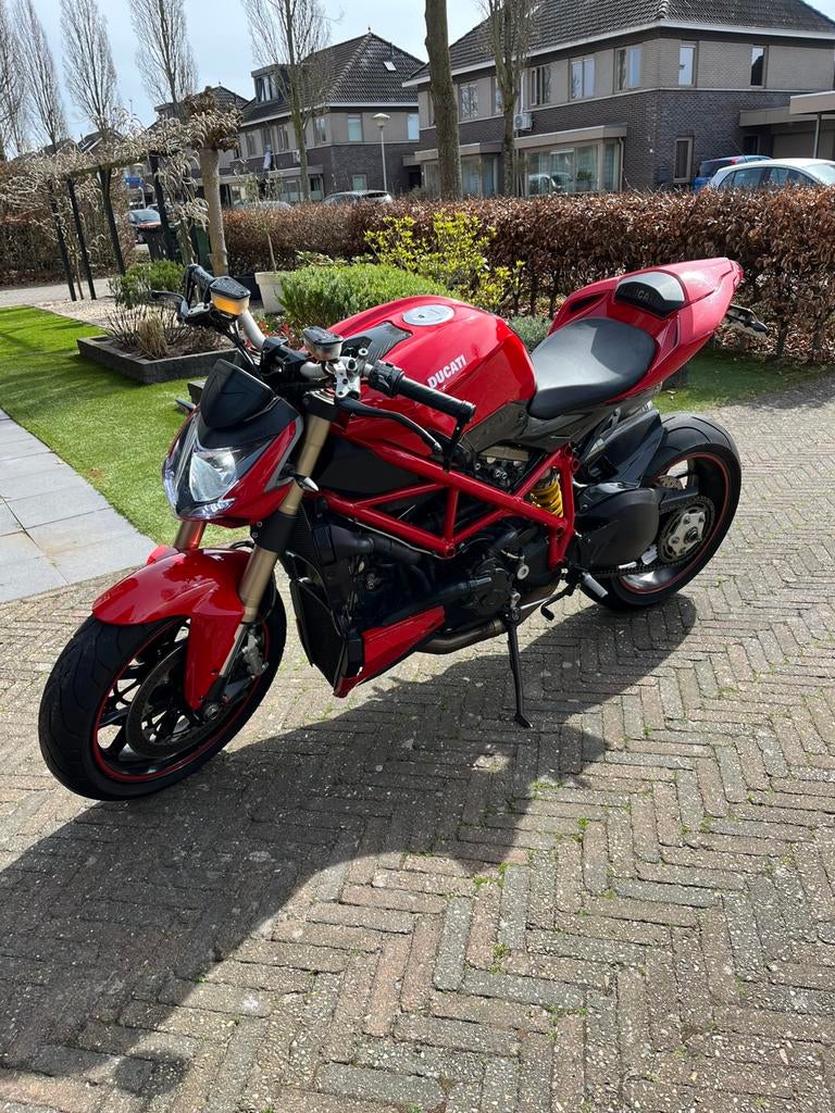 Ducati Streetfighter 848 (met Termignoni’s), Motoren, 2 cilinders, Particulier, Meer dan 35 kW, Naked bike