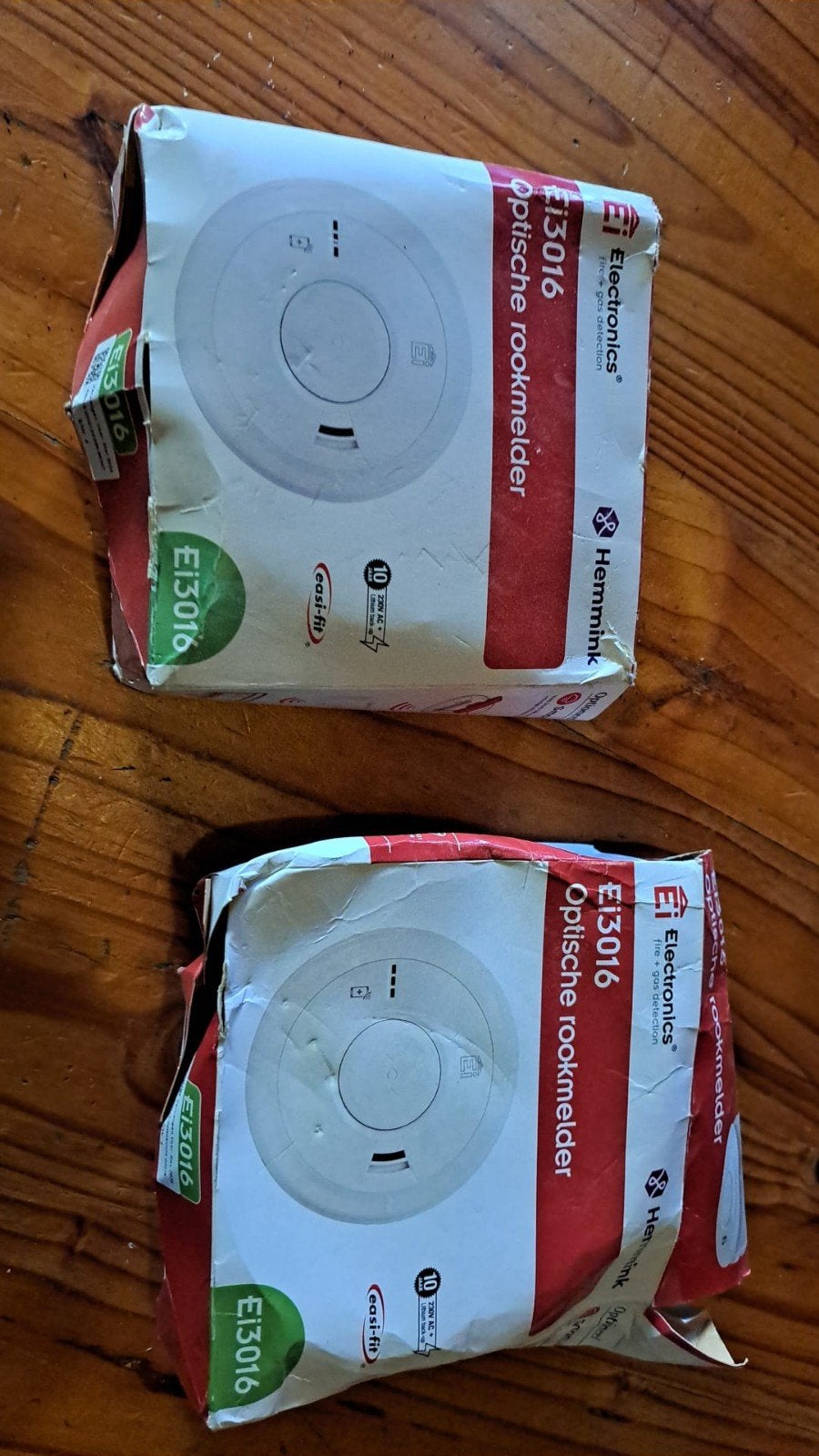 2x Ei Electronics Ei3016 Optische Rookmelders - Nieuw, Ophalen of Verzenden