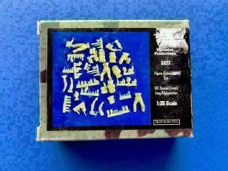 verlinden	2473	Figure Conversion set US Special Forces Iraq, Ophalen of Verzenden, Nieuw, 1:35 tot 1:50