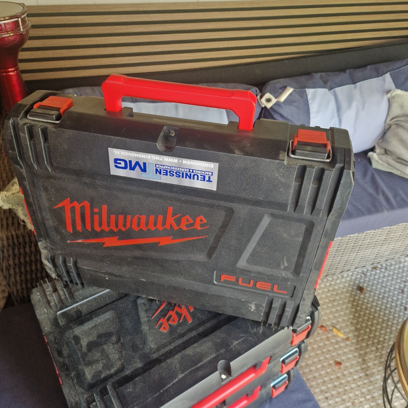 lege koffers van MILWAUKEE, Ophalen of Verzenden, Zo goed als nieuw