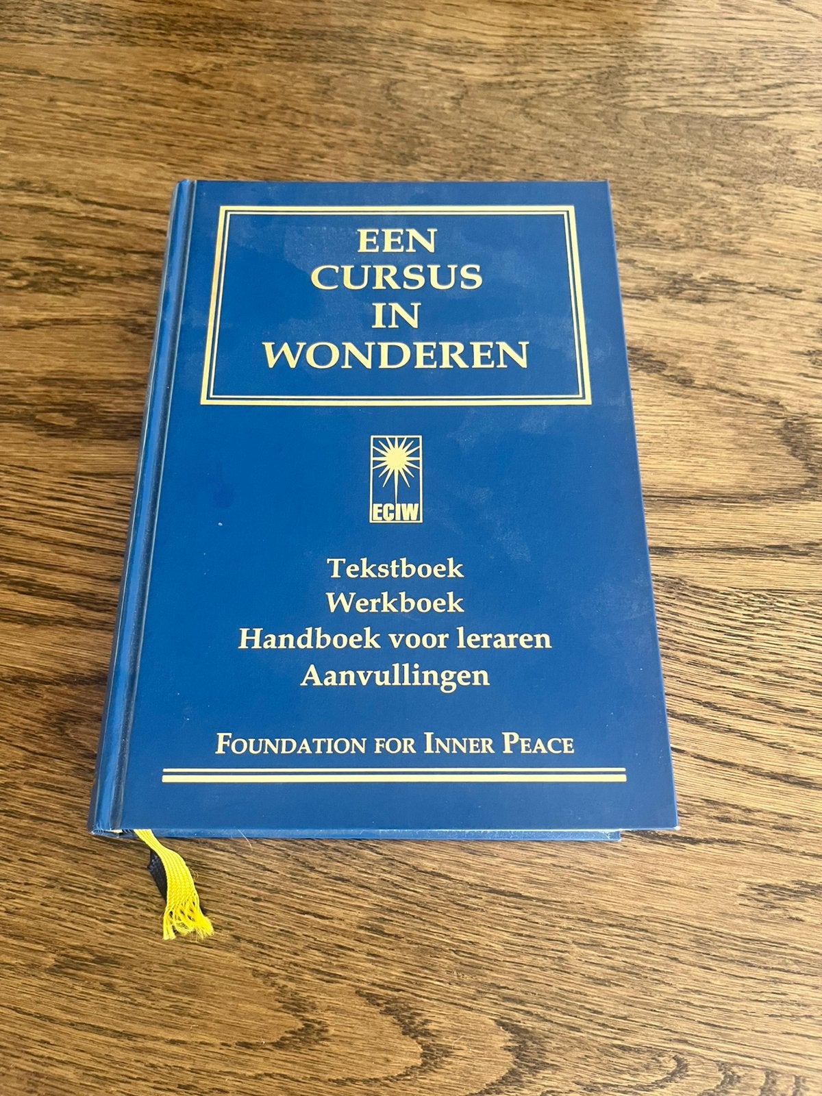 Een cursus in wonderen, Achtergrond en Informatie, Spiritualiteit algemeen, Ophalen of Verzenden, Zo goed als nieuw