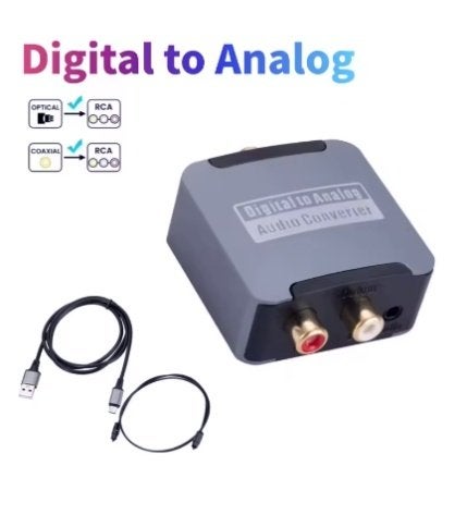 DAC digitaal naar analoog audioconverterdecoder, Ophalen of Verzenden, Nieuw