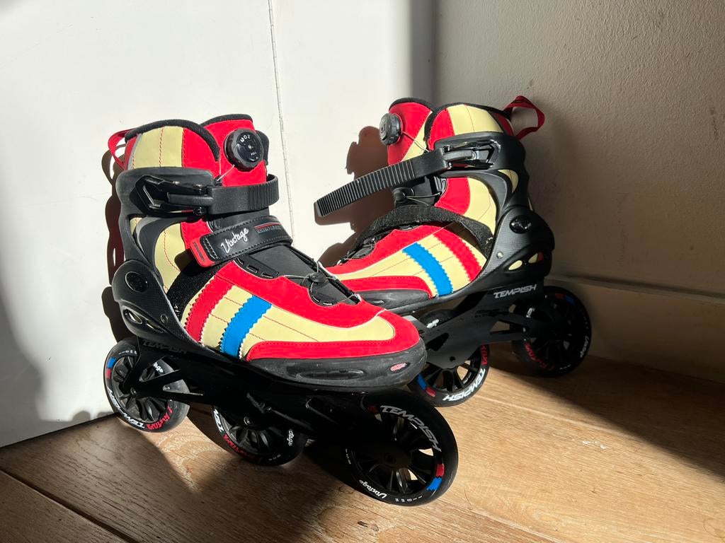 Tempisch Vintage pro line skeelers mt 45, Sport en Fitness, Skeelers, Verzenden, Zo goed als nieuw, Overige merken