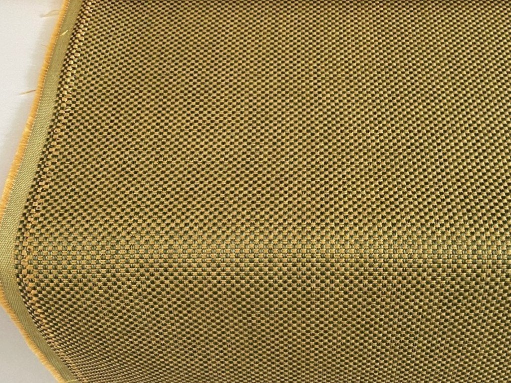 JAB Anstoetz groen+geel meubelstof; 3,05 meter, Meerkleurig, 120 cm of meer, Ophalen of Verzenden, Polyester