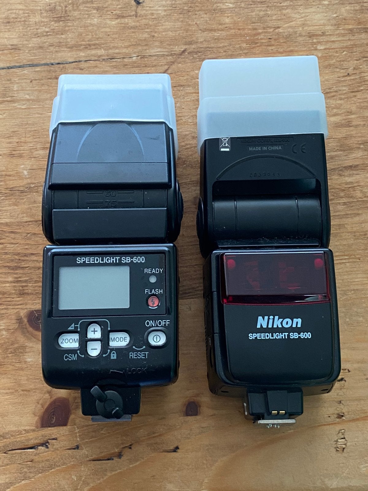 Nikon SB600 flitsers, Audio, Tv en Foto, Fotografie | Flitsers, Ophalen of Verzenden, Gebruikt, Nikon