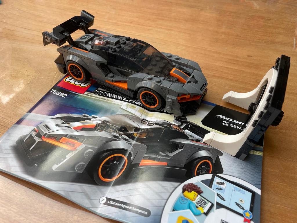 LEGO Speed Champions McLaren Senna (75892), Ophalen of Verzenden, Zo goed als nieuw