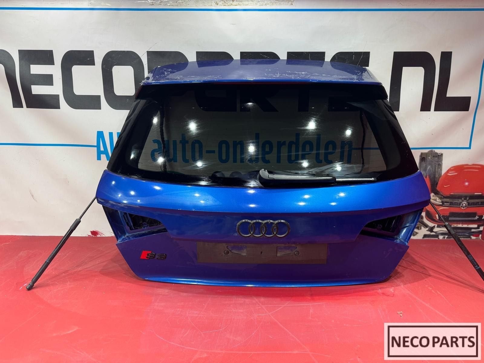 AUDI A3 8V S3 RS3 SPORTBACK ACHTERKLEP COMPLEET, Gebruikt, -, Achter, -