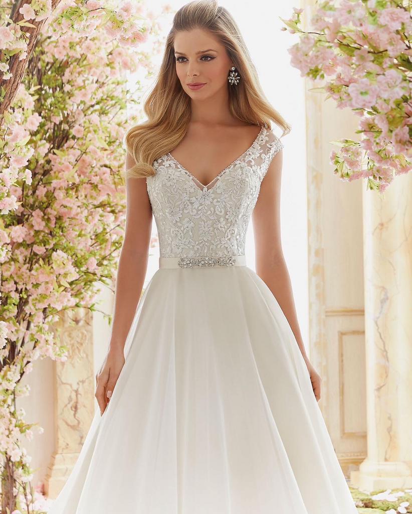 Trouwjurk champagne kleur maat 38/40, Ophalen of Verzenden, Zo goed als nieuw, Wit, Trouwjurk