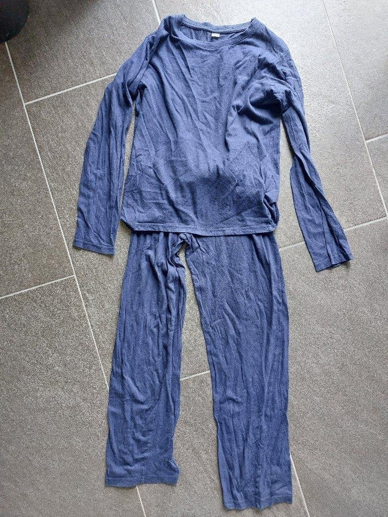 Donkerblauwe pyjama maat 170/176, Ophalen of Verzenden, Gebruikt, Jongen, Nacht- of Onderkleding