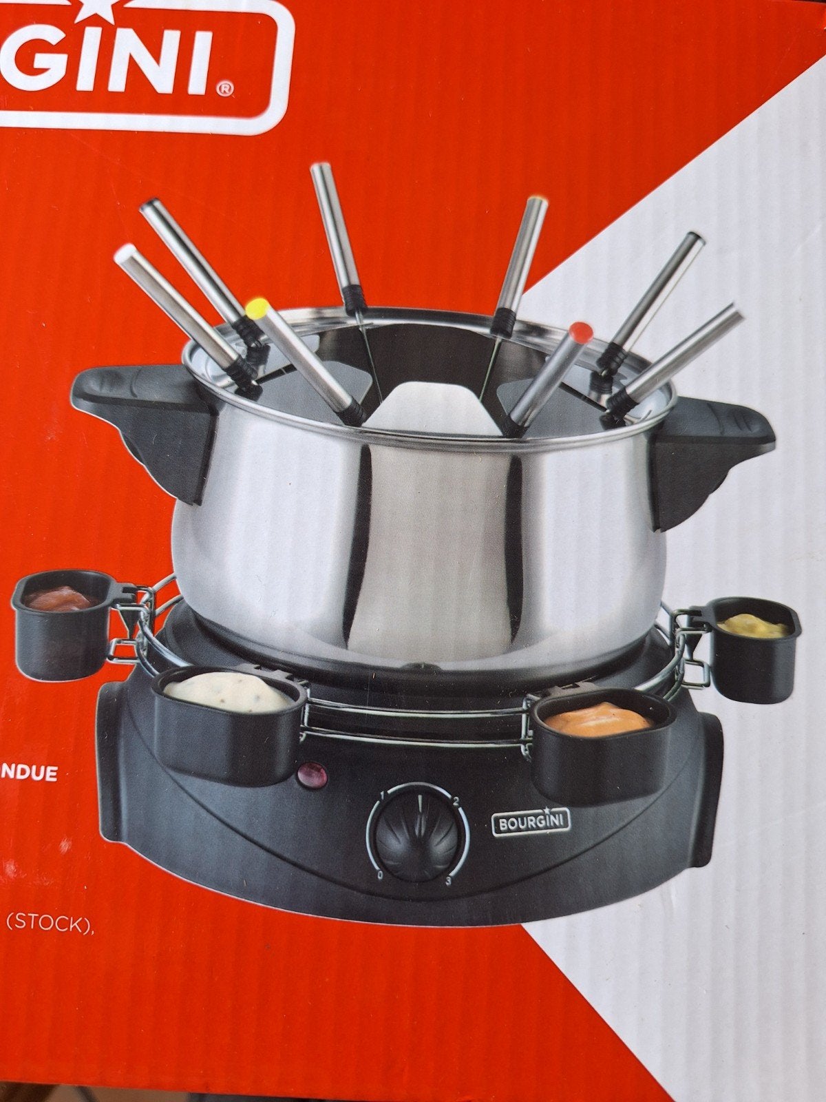 Borggini  classic Fondeu  voor  8 personen, Ophalen of Verzenden, Nieuw, 8 personen of meer