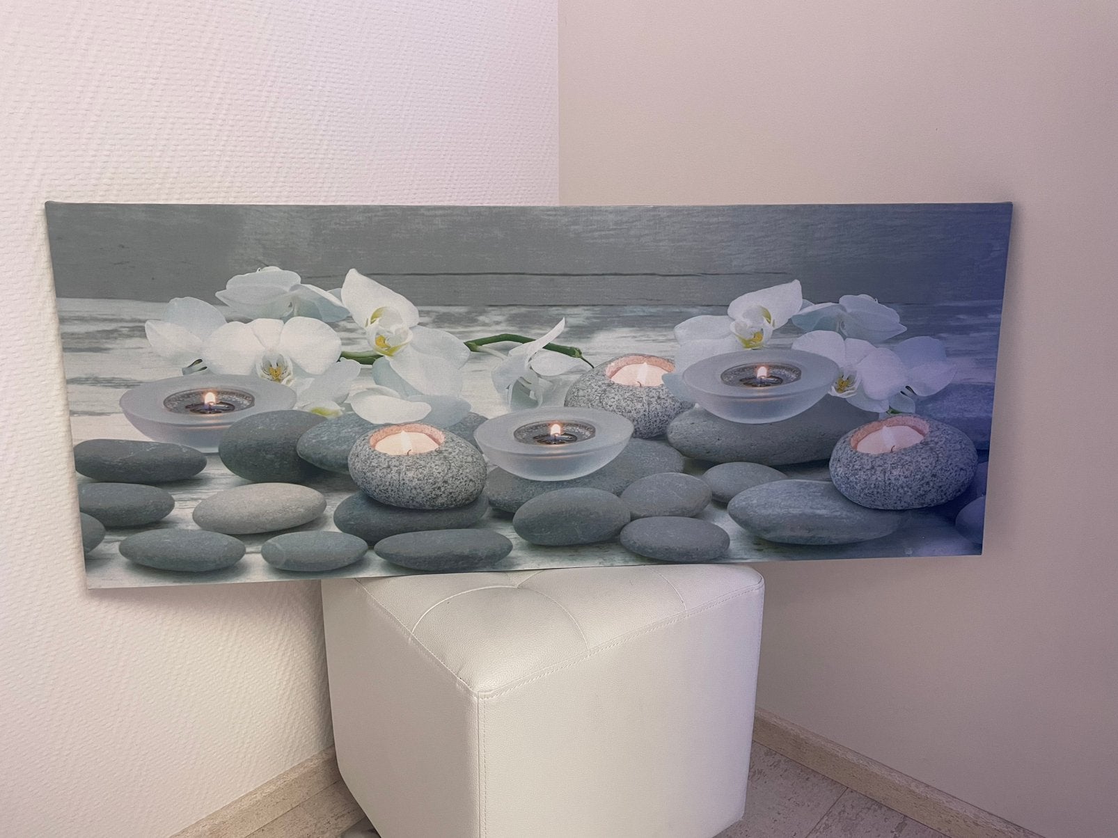 Decoratief Led schilderij– 100 x 40 cm, Minder dan 50 cm, Ophalen of Verzenden, Zo goed als nieuw, Minder dan 100 cm