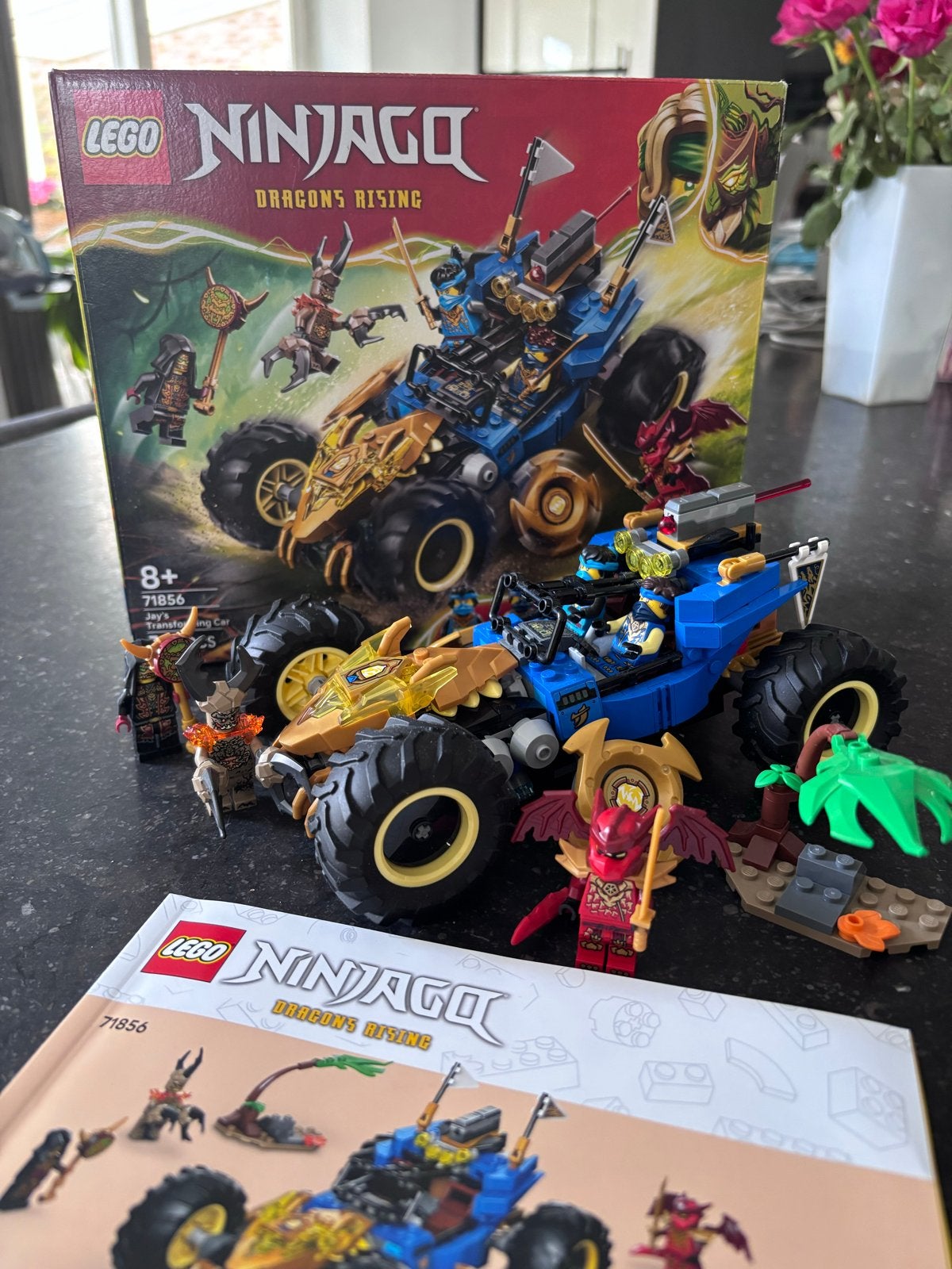 Lego Ninjago Jay's Titan Mech 71856 - Dragons Rising, Lego, Ophalen of Verzenden, Zo goed als nieuw, Compleet