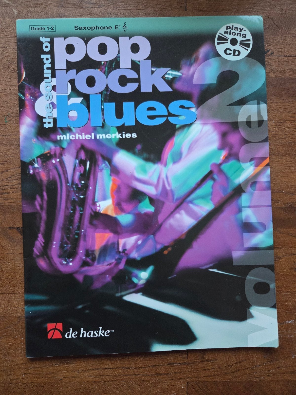 The Sound of Pop, Rock & Blues Vol. 2 Saxofoon Eb + CD, Ophalen of Verzenden, Zo goed als nieuw, Blues, Saxofoon