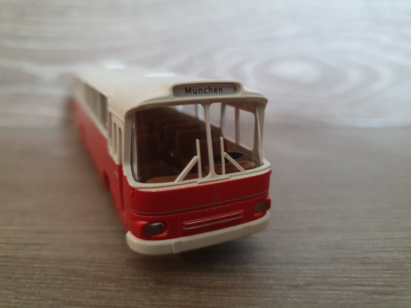 Brekina Deutz Deutsche Bundesbahn bus 1:87, Ophalen of Verzenden, Zo goed als nieuw, Bus of Vrachtwagen, Brekina