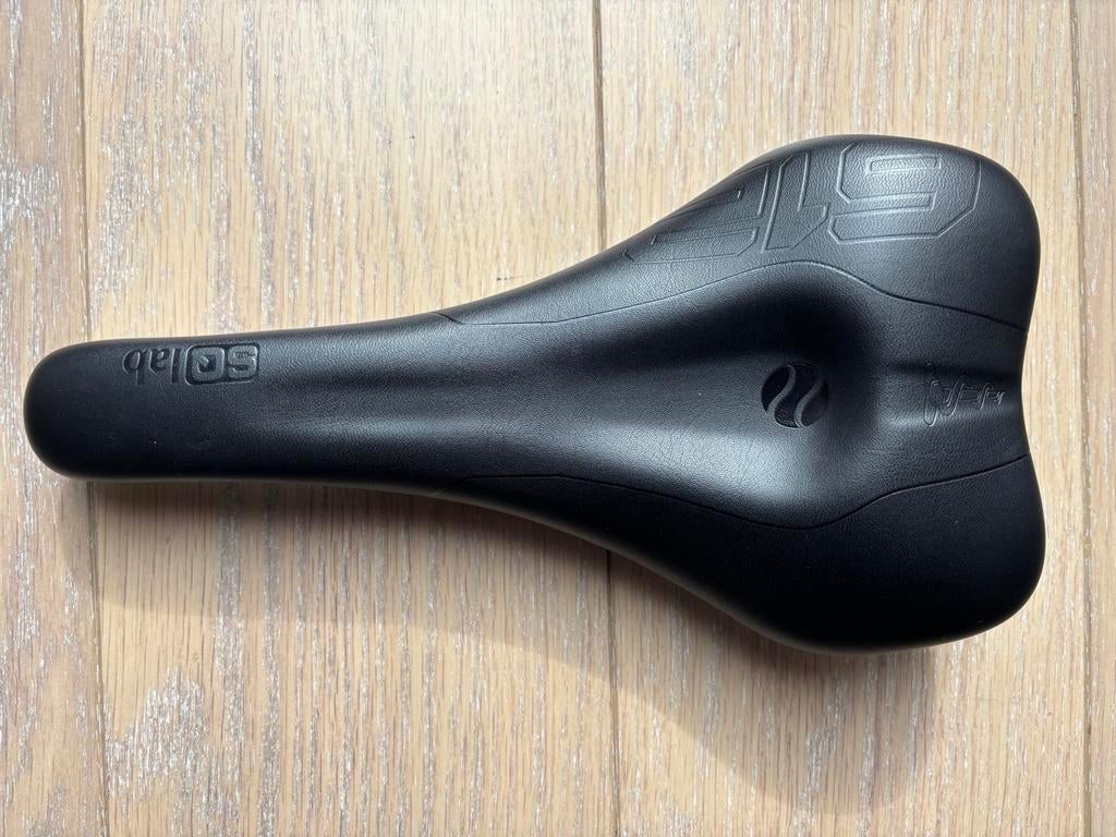 SQlab 612 Ergowave zadel 12cm, titanium rails, Gebruikt, Kunststof, Racefiets, Ophalen of Verzenden