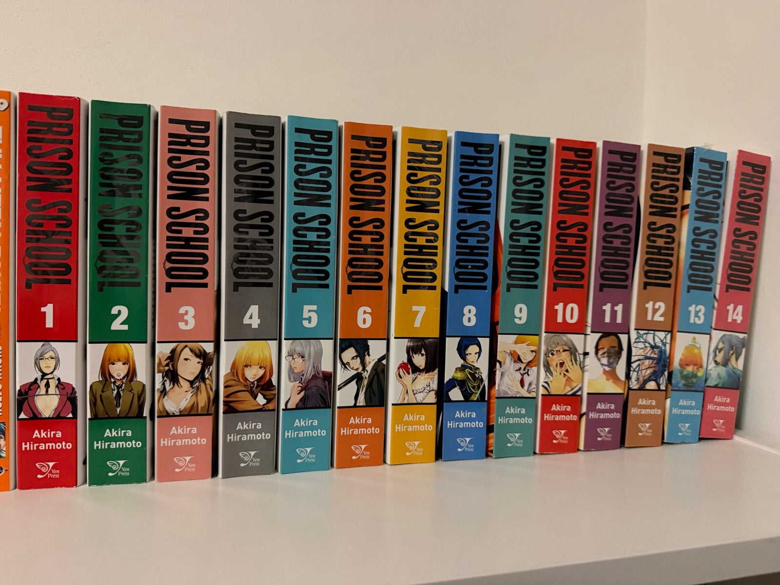 Manga: Prison School complete serie (deel 1-14), Complete serie of reeks, Ophalen of Verzenden, Zo goed als nieuw