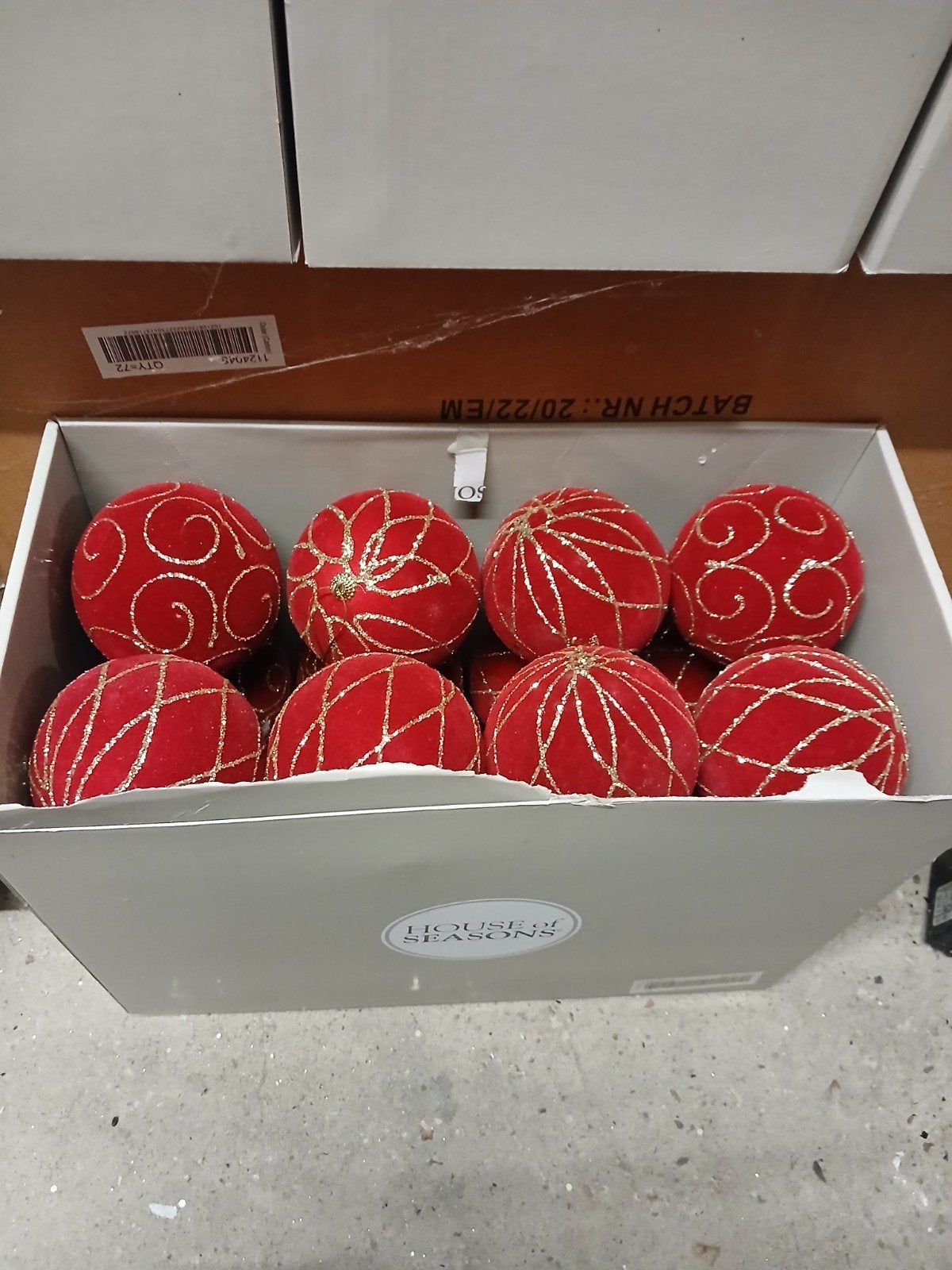 kerstballen onbreekbaar, Diversen, Ophalen, Nieuw