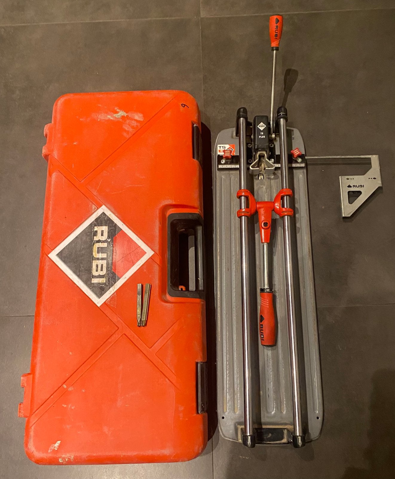 Rubi TS-57 plus tegelsnijder, Ophalen of Verzenden, Zo goed als nieuw