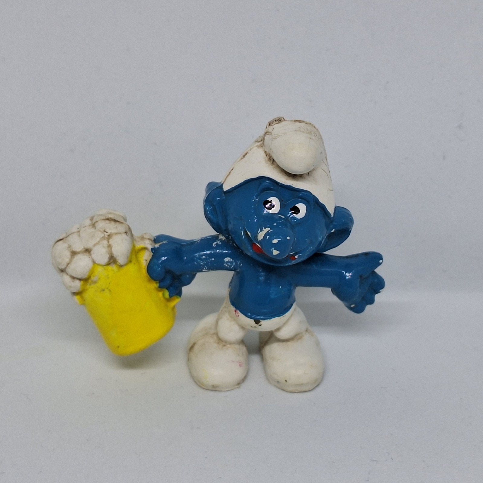 Biersmurf 20078, Verzamelen, Smurfen, Ophalen of Verzenden, Gebruikt, Overige Smurfen, Poppetje, Figuurtje of Knuffel