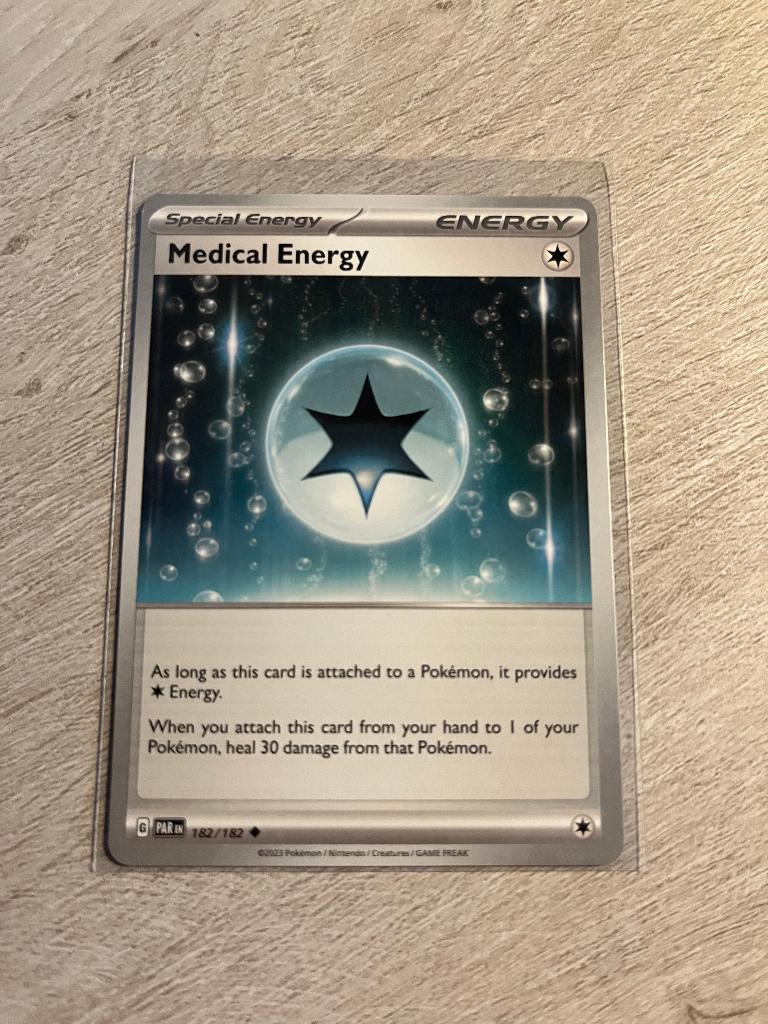 Medical Energy 182/182 Paradox Rift - Pokémon Kaart, Ophalen of Verzenden, Nieuw, Losse kaart