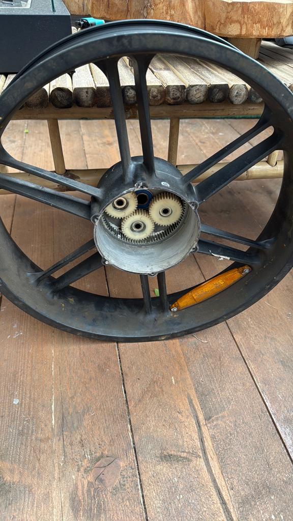 36t velg fatbike v8/v20 met nieuwe tandwielen, Ophalen of Verzenden, Fatbike