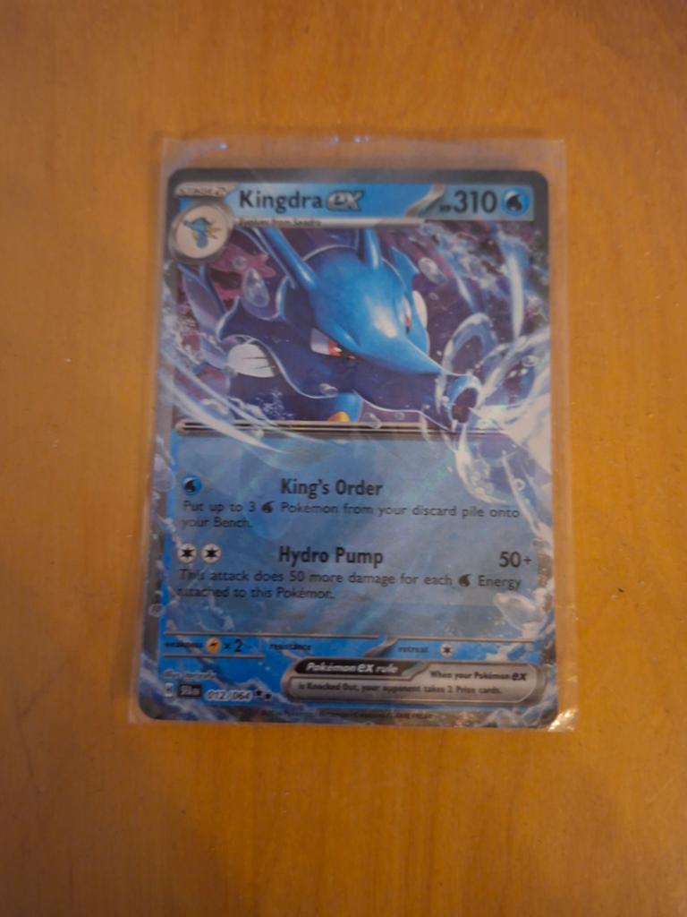 Kingdra Ex Pokemon Card, Verzenden, Nieuw, Losse kaart