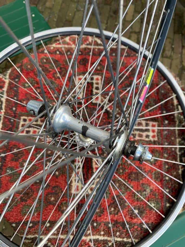 Wielset met Campagnolo Record naven - Perfect voor Colnago, Gebruikt, Aluminium, Racefiets, Ophalen