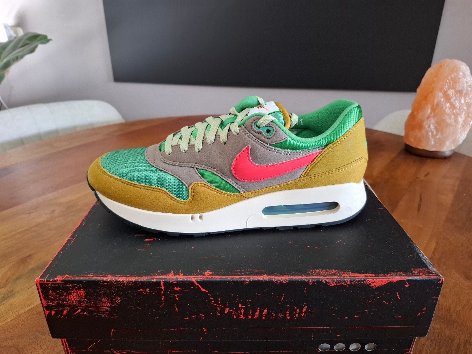 max 1 86 prm  classic green ember glow ds  45 11, Kleding | Heren, Schoenen, Ophalen of Verzenden, Nieuw, Overige kleuren